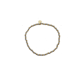 Armband B4202-3 balsy bracelet 3 mm goud - Day&Eve Armband B4202-3 balsy bracelet 3 mm goud - Day&Eve