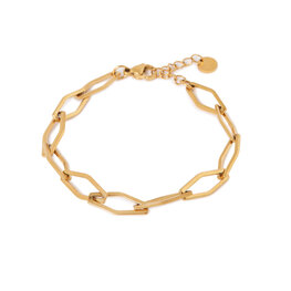 Armband K.SA.335.1 Wobbly goud - Label Kiki