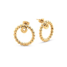 Oorbellen Tamika goud - Melano