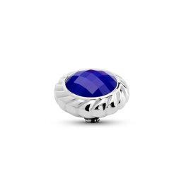 Steentje twisted Majestic dusk mauve zilver TMG9 - Melano Steentje twisted Majestic dusk mauve zilver TMG9 - Melano