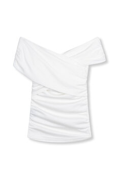 Offshoulder top Elma wit - Refined Department Offshoulder top Elma wit - Refined Department