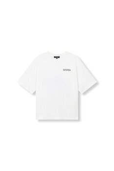 T-shirt Maggy offwhite/paars - Refined Department T-shirt Maggy offwhite/paars - Refined Department