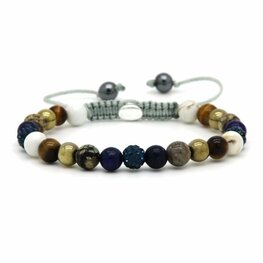 Armband spiral Arimee blue crystal xs - Karma Armband spiral Arimee blue crystal xs - Karma