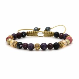 Armband spiral Gaia gold crystal xs - Karma Armband spiral Gaia gold crystal xs - Karma