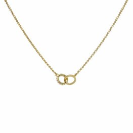 Ketting JAZZY goldplated - Karma Ketting JAZZY goldplated - Karma