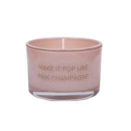 Geurkaars Make It Pop Like Pink Champagne - MyFlame Geurkaars Make It Pop Like Pink Champagne - MyFlame