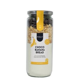 DIY chocolade bananenbrood cake - Pineut