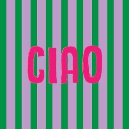 Tegeltje Ciao