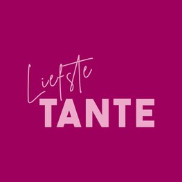 Tegeltje Liefste tante