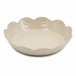 Schaaltje bloem metaal sand