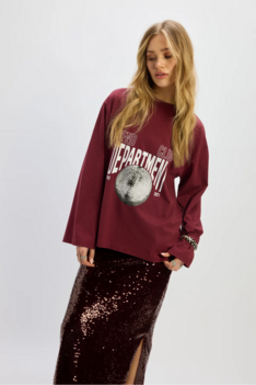 Longsleeve Winnie rood  - Refined Department Longsleeve Winnie rood  - Refined Department