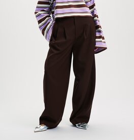 Broek met wijde pijpen Kaly bruin - Refined Department