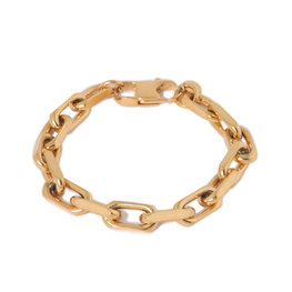 Armband K.EX.55.1 Bold chain goud - Label Kiki