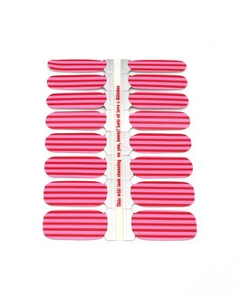 Nagel stickers Sugar Stripes - Blitsbee