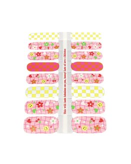 Nagel stickers Checker Cheer - Blitsbee
